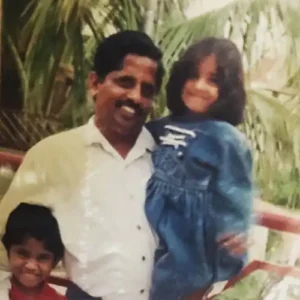 Meghana-Lokesh father